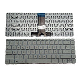 Maxbell Laptop Keyboard Replacement Spanish for 14-Bk Tpn-W125 White No Backlight