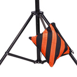 Maxbell Sand Bag Saddlebag Design Tripod Background Backdrop for Studio Sports Photo Orange