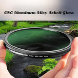 Maxbell ND2 to ND1000 ND Filter for Camera Lenses Providing A Silky Smooth Effect 52mm