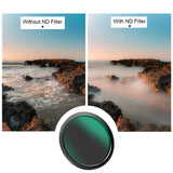 Maxbell ND2 to ND1000 ND Filter for Camera Lenses Providing A Silky Smooth Effect 62mm