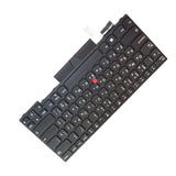 Maxbell Russian Keyboard Russian Layout with Pointer for E480 E490 No Backlit