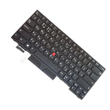 Maxbell Russian Keyboard Russian Layout with Pointer for E480 E490 No Backlit