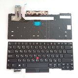 Maxbell Russian Keyboard Russian Layout with Pointer for E480 E490 No Backlit