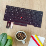 Maxbell Laptop Keyboard for E480 E490 T480S L480 P43S E485 E495 Backlit