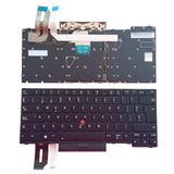 Maxbell Laptop Keyboard for E480 E490 T480S L480 P43S E485 E495 Backlit