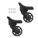 Maxbell 2x Luggage Wheels Replacement Accessories for Travel Suitcase Travelling Bag