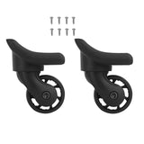 Maxbell 2x Luggage Wheels Replacement Accessories for Travel Suitcase Travelling Bag