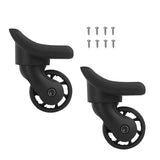 Maxbell 2x Luggage Wheels Replacement Accessories for Travel Suitcase Travelling Bag
