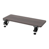 Maxbell Clamp On Keyboard Tray Arm Wrist Rest Shelf ,55x24cm Wood Professional