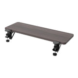 Maxbell Clamp On Keyboard Tray Arm Wrist Rest Shelf ,55x24cm Wood Professional