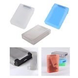 Maxbell 3.5 inch IDE SATA Hard Disk Drive HDD Case Protective Protection Storage Box White