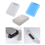 Maxbell 3.5 inch IDE SATA Hard Disk Drive HDD Case Protective Protection Storage Box White
