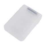 Maxbell 3.5 inch IDE SATA Hard Disk Drive HDD Case Protective Protection Storage Box White