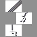 Maxbell Camera Desk Mount Adjustable W/ 1/4 Screw Clamp for Camera Video Light