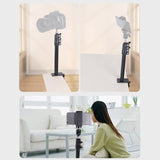 Maxbell Camera Desk Mount Adjustable W/ 1/4 Screw Clamp for Camera Video Light