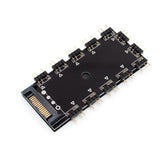 Maxbell ARGB Splitter 5V 3Pin Hub Interface with Extension Cable for LED Controller