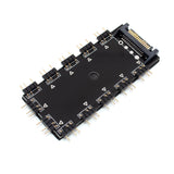 Maxbell ARGB Splitter 5V 3Pin Hub Interface with Extension Cable for LED Controller