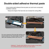 Maxbell 8Pcs Chipset Cooling Heatsink Professional Soft for CPU Graphics Cards SSD
