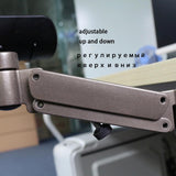 Maxbell Adjustable Arm Rest Support Elbow Rest Extendable for Computer Table Office Gray