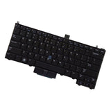 Maxbell US Keyboard US Layout Matte Keypad for Latitude E4200 E4300 E4310 PP13S P05G