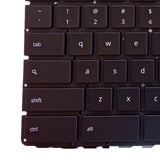 Maxbell US Keyboard US Layout Backlit for HP Chromebook 13 G1 Replacement Black