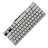 Maxbell Laptop Keyboard US Layout White for HP Chromebook 14-Ca 14-Ca020NR Notebook