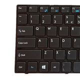 Maxbell Laptop Keyboard US Layout Matte with Frame for MSI CR420 CR400 EX465