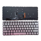 Maxbell Laptop Keyboard with Backlit US for HP Envy 13-D000 13-D020NR 13-D010CA