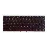 Maxbell US Keyboard US Layout Matte Backlit Keypad for 5 910-13 Replacement