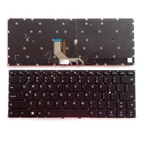 Maxbell US Keyboard US Layout Matte Backlit Keypad for 5 910-13 Replacement