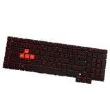 Maxbell Keyboard Replacement US Layout with Backlit for HP 17-An014 Spare Parts