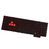 Maxbell Keyboard Replacement US Layout with Backlit for HP 17-An014 Spare Parts