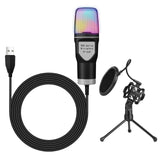 Maxbell Condenser Microphone Noise Cancelling for Video Recording Gaming Streaming
