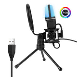 Maxbell Condenser Microphone Noise Cancelling for Video Recording Gaming Streaming