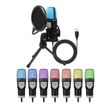 Maxbell Condenser Microphone Noise Cancelling for Video Recording Gaming Streaming