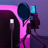 Maxbell Condenser Microphone Noise Cancelling for Video Recording Gaming Streaming