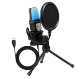 Maxbell Condenser Microphone Noise Cancelling for Video Recording Gaming Streaming