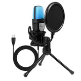 Maxbell Condenser Microphone Noise Cancelling for Video Recording Gaming Streaming