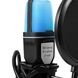 Maxbell Condenser Microphone Noise Cancelling for Video Recording Gaming Streaming