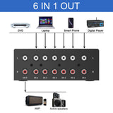 Maxbell RCA Audio Amplifier 20Hz~20KHz for Home Speakers Theater Entertainment