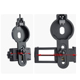 Maxbell Cell Phone Photography Holder Accessories Adjustable Stable for Binoculars 30MM-48MM Eyepiece