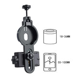 Maxbell Cell Phone Photography Holder Accessories Adjustable Stable for Binoculars 18MM-36MM Eyepiece