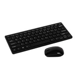 Maxbell Keyboard and Mouse US Layout Stable Signal mute for Notebook Desktop Black