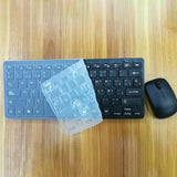 Maxbell Keyboard and Mouse US Layout Stable Signal mute for Notebook Desktop Black