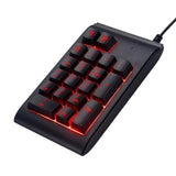 Maxbell Portable Numeric Keypad Waterproof Mini Silent for Notebook Desktop Computer