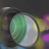 Maxbell Black Mist Diffusion 1/4 Lens Filter Multi Coated Highlight for Camera Lens 77mm