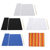 Maxbell Casual Directors Chairs Cover with Seat Covers for Director Chair Black