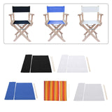 Maxbell Casual Directors Chairs Cover with Seat Covers for Director Chair Black