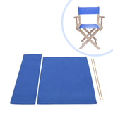Maxbell Casual Directors Chairs Cover with Seat Covers for Director Chair Blue