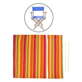 Maxbell Casual Directors Chairs Cover with Seat Covers for Director Chair Multicolor A